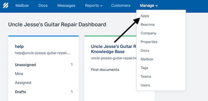 Installing the Help Scout Jira app - Image 1