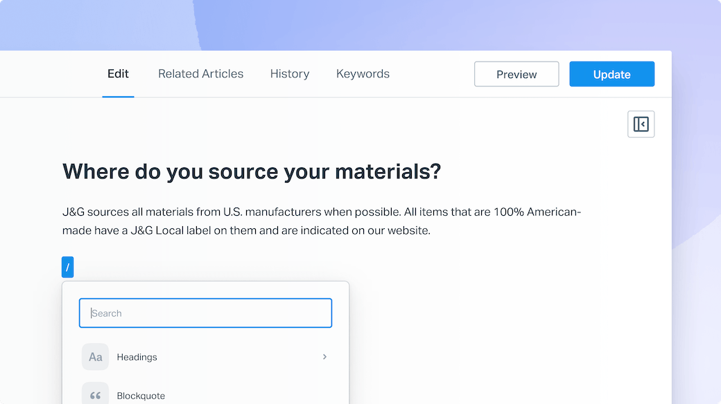 Create Help Articles With Confidence Using the New Docs Editor